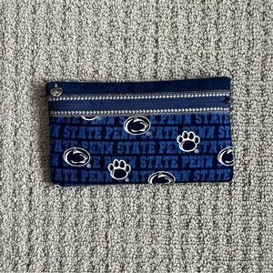 Blue Penn State Zippered Pouch